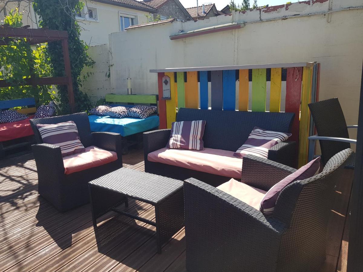 2 Chambres D 'Hotes Chez Un Particulier Avec Piscine Saint-Leu-la-Foret Eksteriør bilde