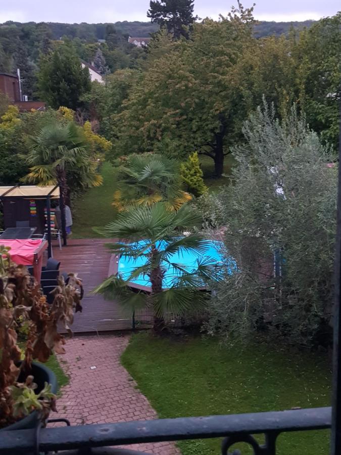 2 Chambres D 'Hotes Chez Un Particulier Avec Piscine Saint-Leu-la-Foret Eksteriør bilde